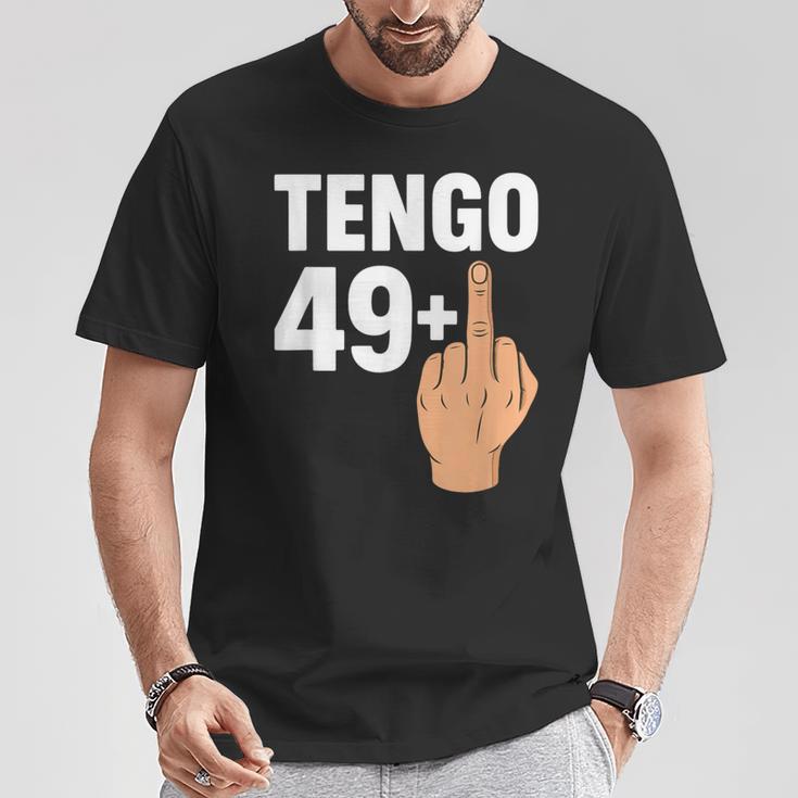 50歳の誕生日 おもしろユーモア 49 プラスワン オリジナルパーティー Tシャツ 面白い贈り物