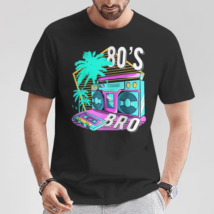 80年代ブロ レトロヴィンテージ I Love 80年代ディスコ 1980年代コスチューム パーティー Tシャツ 面白い贈り物
