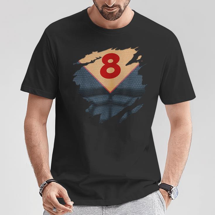 8th Birthday Comic Book Superhero Born In 2017 T-Shirt Unique Gifts 8th Birthday Comic Book Superhero Born In 2017 T-Shirt Unique Gifts