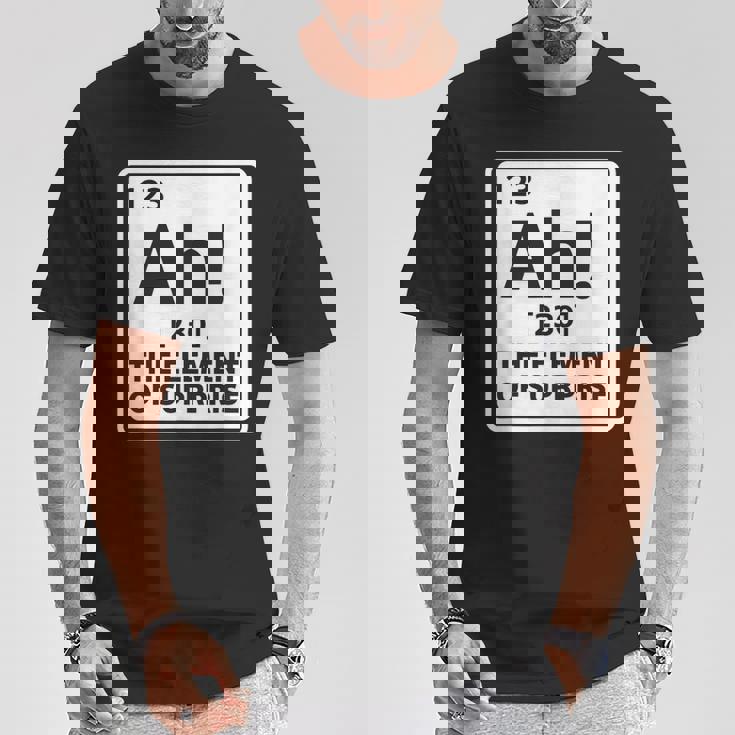 Ah The Element Ofurprise 周期表 Tシャツ 面白い贈り物