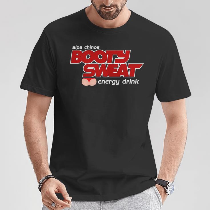 Alpa Chino's Bootyweat エナジードリンク 長袖tシャツ Tシャツ 面白い贈り物