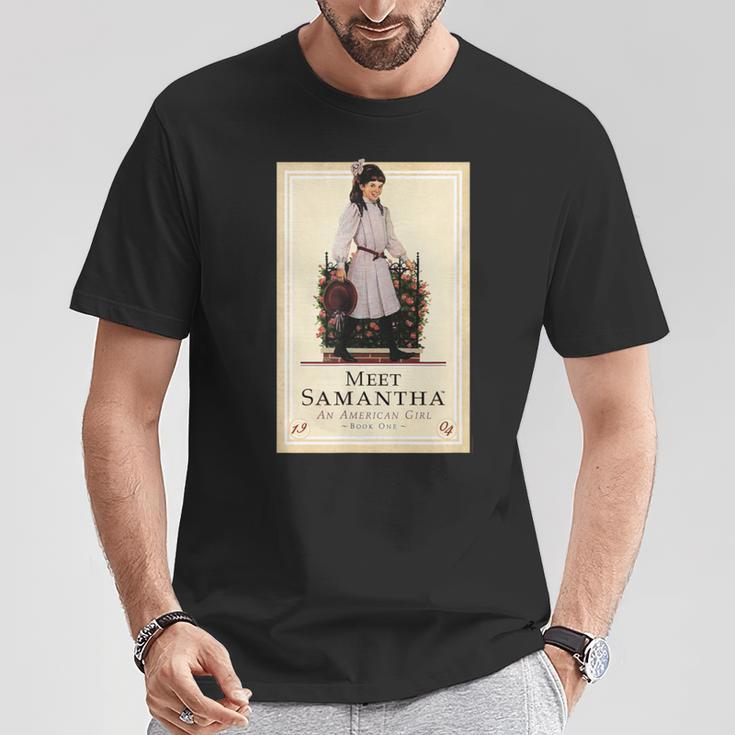 American Girl Meet Samantha Book Cover T-Shirt Unique Gifts American Girl Meet Samantha Book Cover T-Shirt Unique Gifts