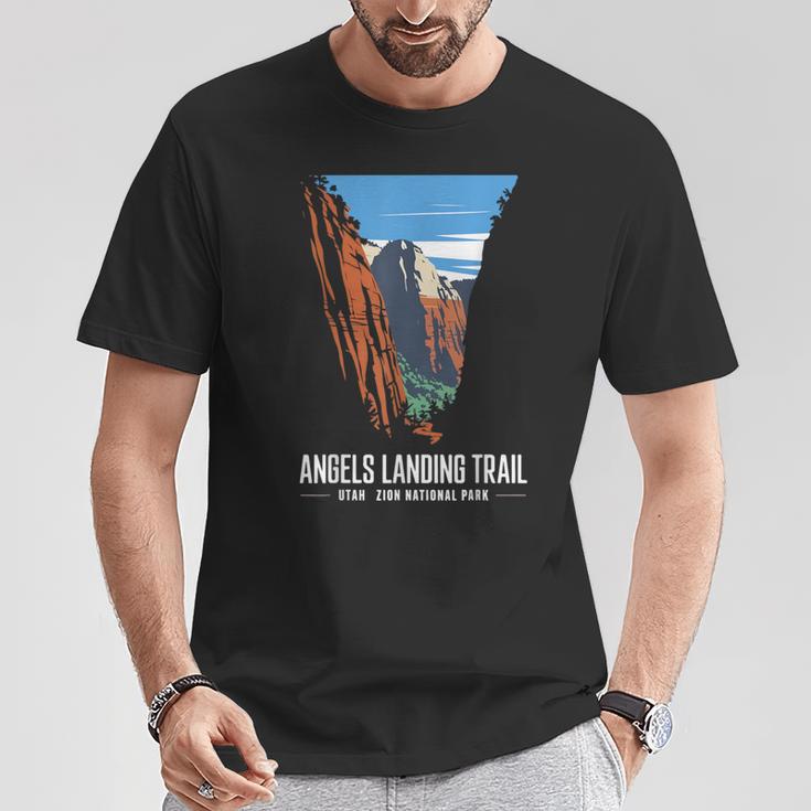 Ángeles Aterrizaje Camiseta unisex Regalos divertidos