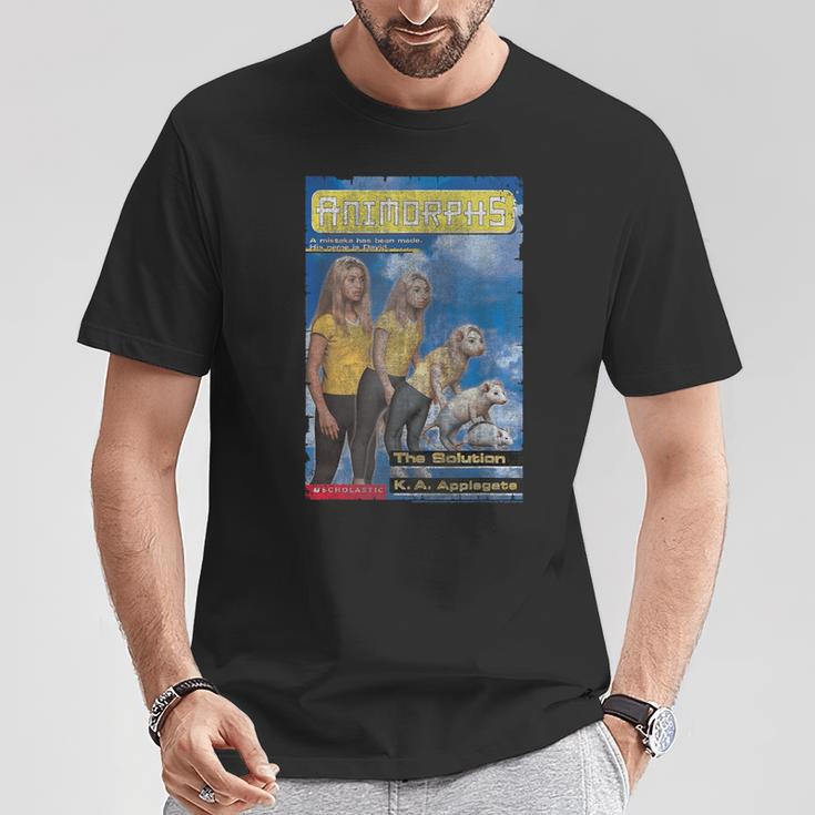 Animorphs The Solution Opossum Transformation Book Cover T-Shirt Unique Gifts