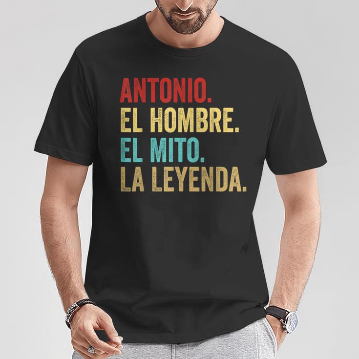 Antonio El Hombre El Mito La Leyenda Regalo Para Antonio Camiseta unisex Regalos divertidos