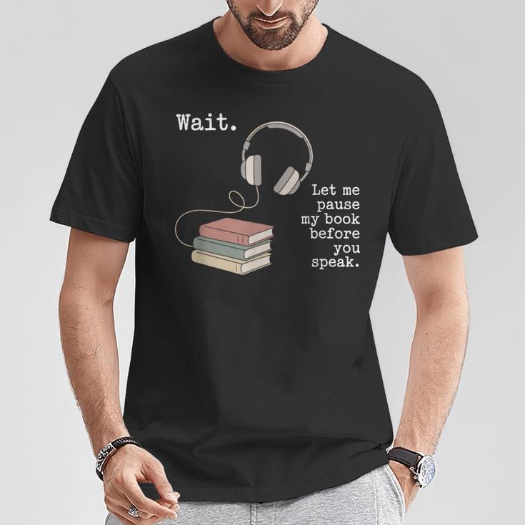 Audiobook Enthusiasts Headphones Book Club Bookworm T-Shirt Unique Gifts Audiobook Enthusiasts Headphones Book Club Bookworm T-Shirt Unique Gifts