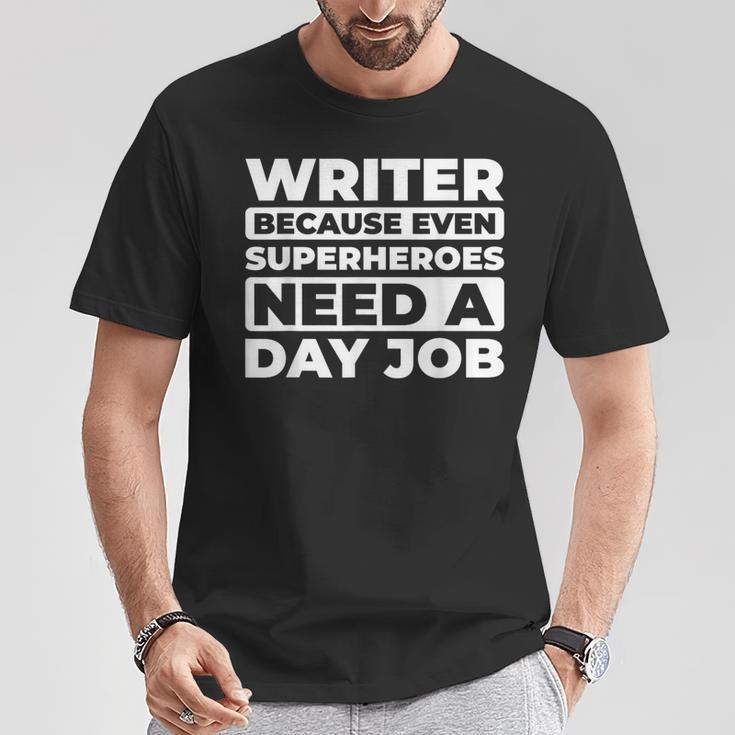 Author Writer Novelist Poetry Book T-Shirt Unique Gifts