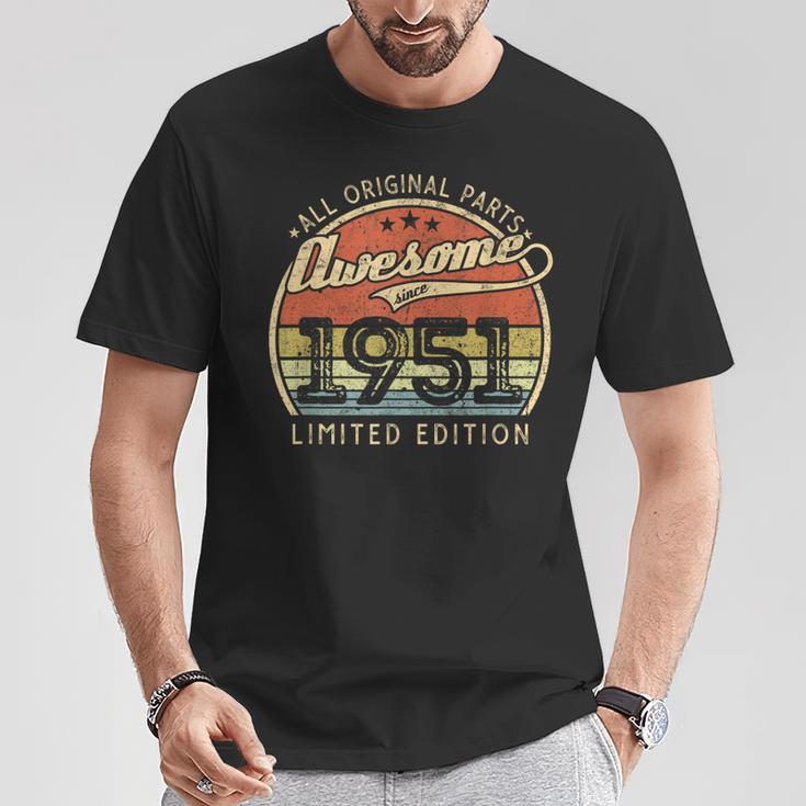 Awesomeince 1951 限定版 1951年製 メンズ レディース Tシャツ 面白い贈り物