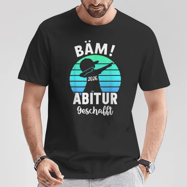Bäm Abitur 2026 Geschafft Abi Ak 2026 T-Shirt Lustige Geschenke
