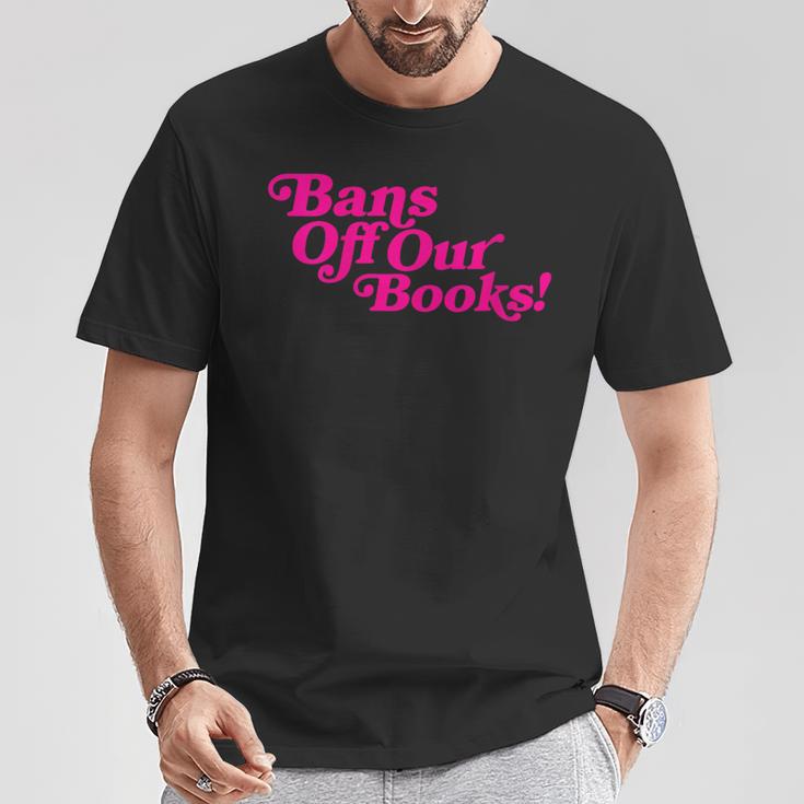 Bans Off Our Books Library Reading Freedom T-Shirt Unique Gifts