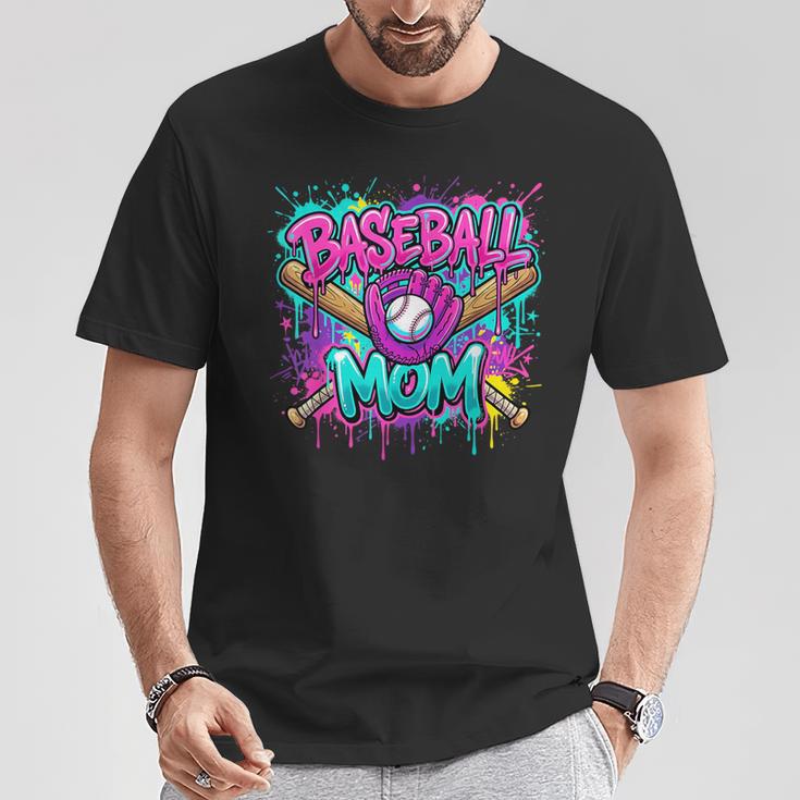 Baseball Mom Dripping Drip Sport Mama Mother's Day Women T-Shirt Unique Gifts Baseball Mom Dripping Drip Sport Mama Mother's Day Women T-Shirt Unique Gifts