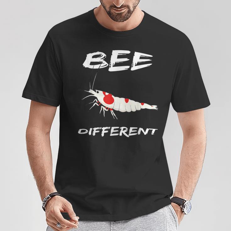 Bee Different Redbee アクアリストへのプレゼント シュリンプ Tシャツ 面白い贈り物