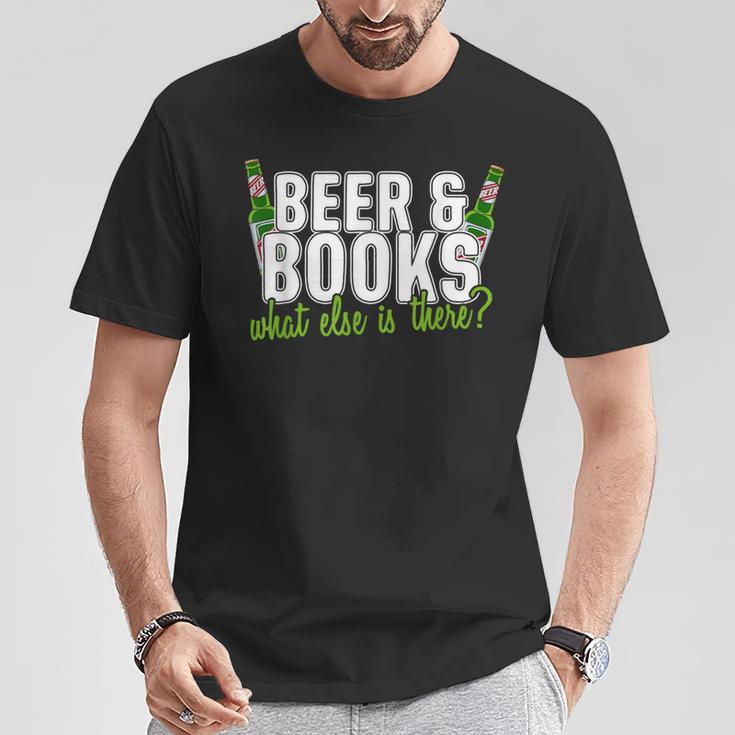 Beer & Books What Else Is There T-Shirt T-Shirt Unique Gifts Beer & Books What Else Is There T-Shirt T-Shirt Unique Gifts