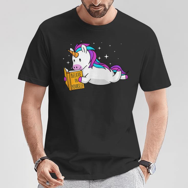 Believe In Yourself Book Lover Reading Bookworm Reader T-Shirt Unique Gifts Believe In Yourself Book Lover Reading Bookworm Reader T-Shirt Unique Gifts