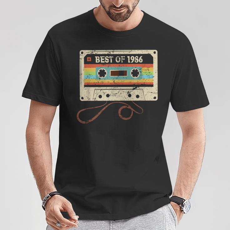 Best Of 1986 40 Geburtstags Mann Frau 40 Jahre Geburtstag T-Shirt Lustige Geschenke