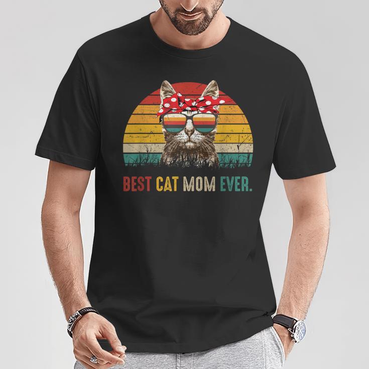 Best Cat Mom Ever Best Cat Mom Ever Tシャツ 面白い贈り物