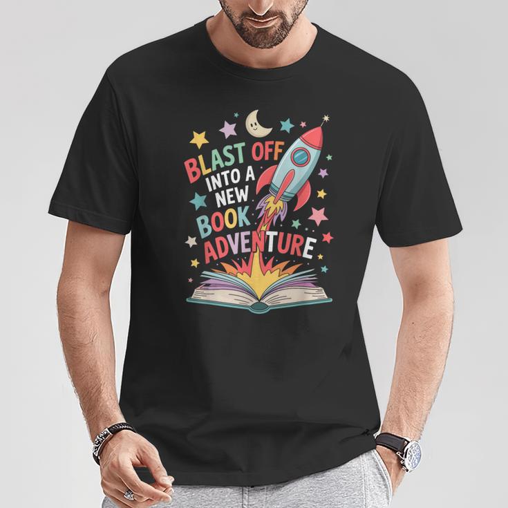 Book Adventure Reading Fun For Kids And Young Readers T-Shirt Unique Gifts