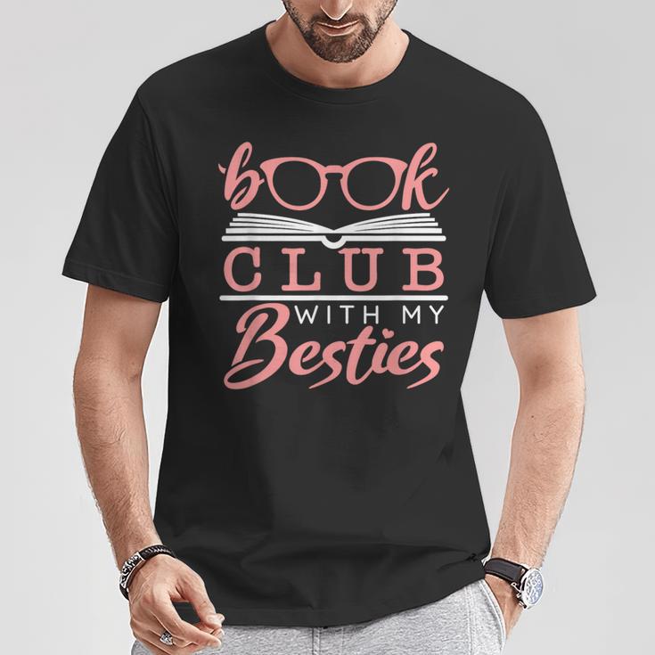 Book Club With My Besties T-Shirt Unique Gifts