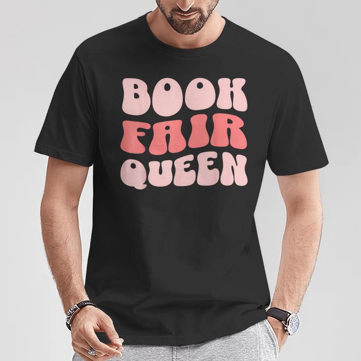 Book Fair Queen Women Library T-Shirt Unique Gifts