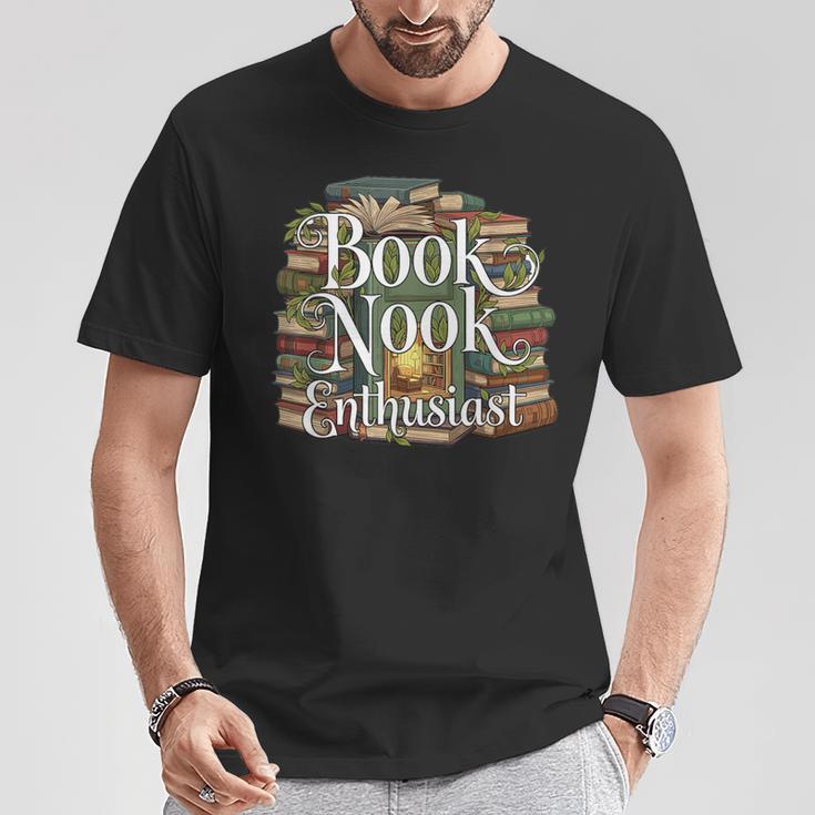 Book Nook Enthusiast Cozy Library Reader Collector T-Shirt Unique Gifts Book Nook Enthusiast Cozy Library Reader Collector T-Shirt Unique Gifts