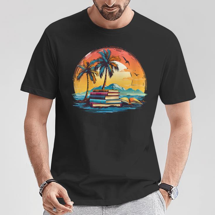 Book Paradise Tropical Island Beach Ocean Summer Reading T-Shirt Unique Gifts Book Paradise Tropical Island Beach Ocean Summer Reading T-Shirt Unique Gifts