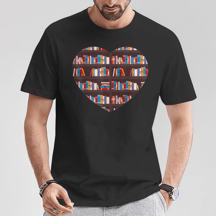 Book Reading Club Librarian Library Love Heart Tee T-Shirt Unique Gifts Book Reading Club Librarian Library Love Heart Tee T-Shirt Unique Gifts
