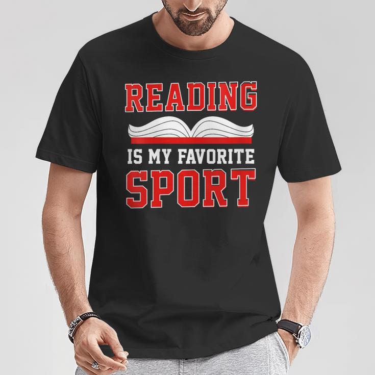 Book Reading Reading Is My Favorite Sport T-Shirt Unique Gifts Book Reading Reading Is My Favorite Sport T-Shirt Unique Gifts