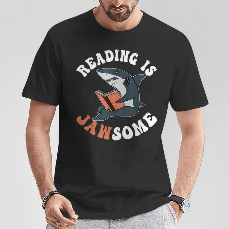 Book Reading Is Jawsome Reading Books T-Shirt Unique Gifts