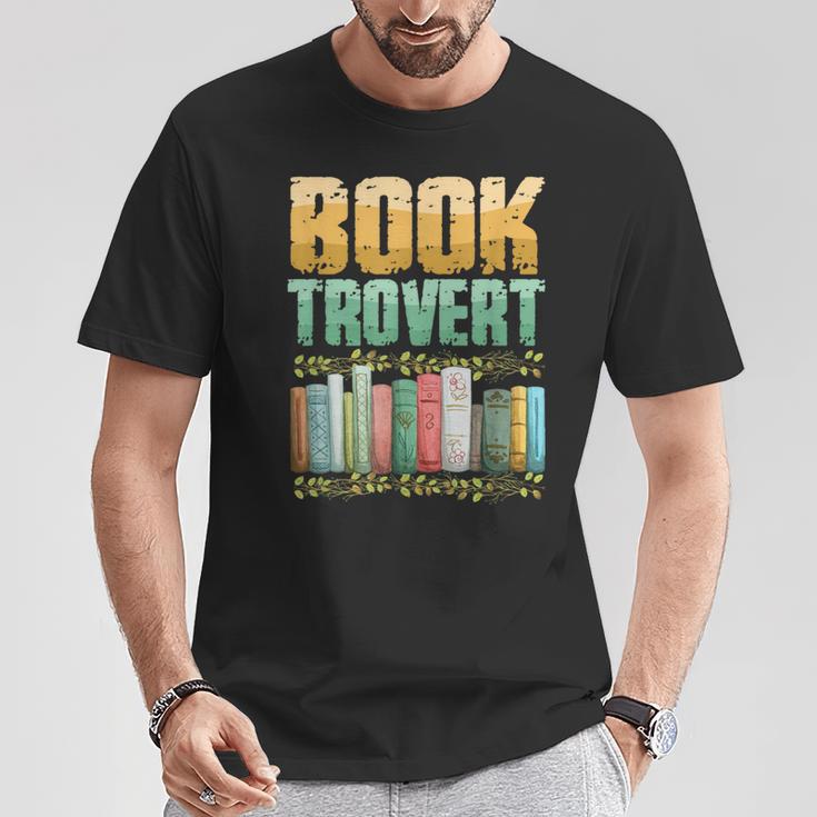 Book Trovert Introvert Reader T-Shirt Unique Gifts Book Trovert Introvert Reader T-Shirt Unique Gifts