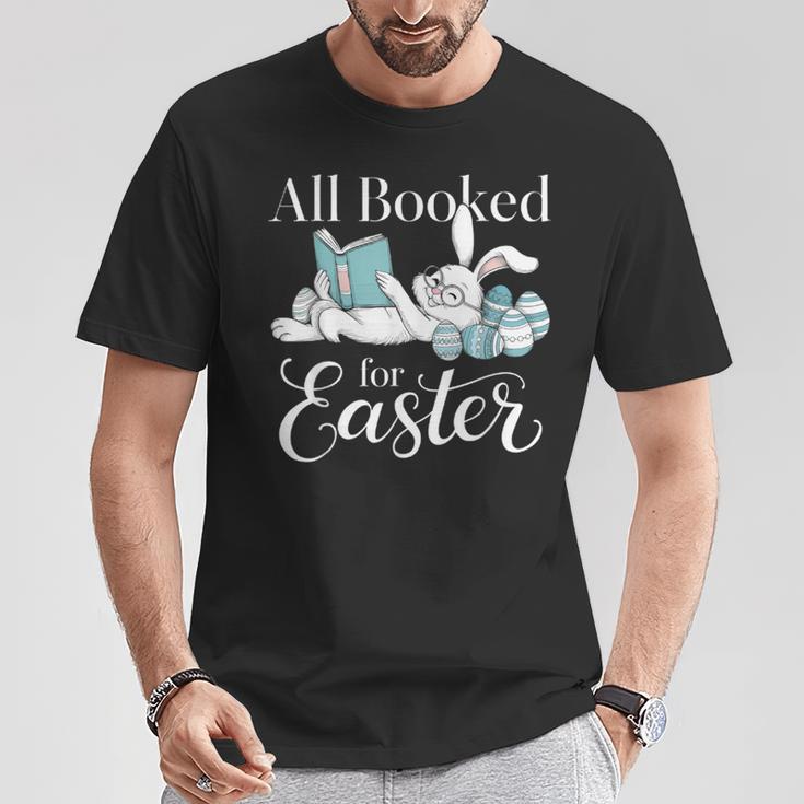 All Booked For Easter Librarian Core Book Reader Author T-Shirt Unique Gifts