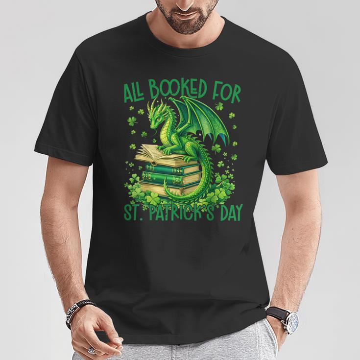 All Booked For St Patrick's Day Fun Dragon For Men Women Kid T-Shirt Unique Gifts