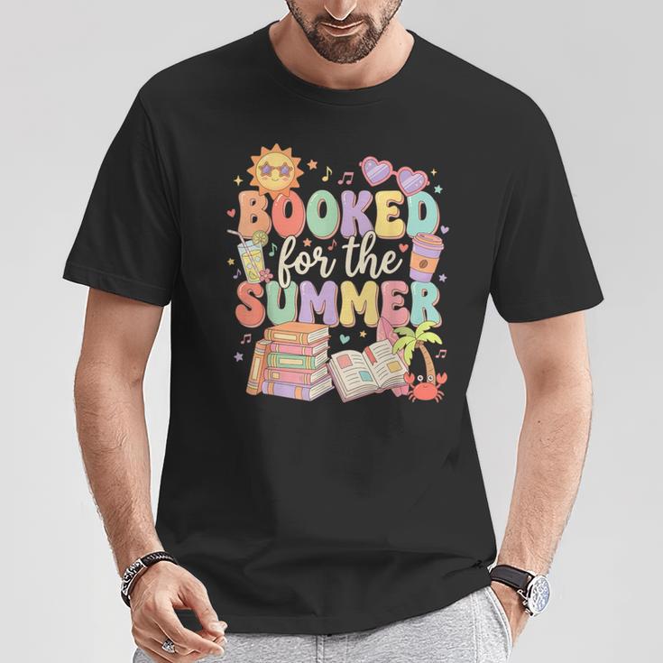 Booked For The Summer Cute Book Reading Women Girls T-Shirt Unique Gifts
