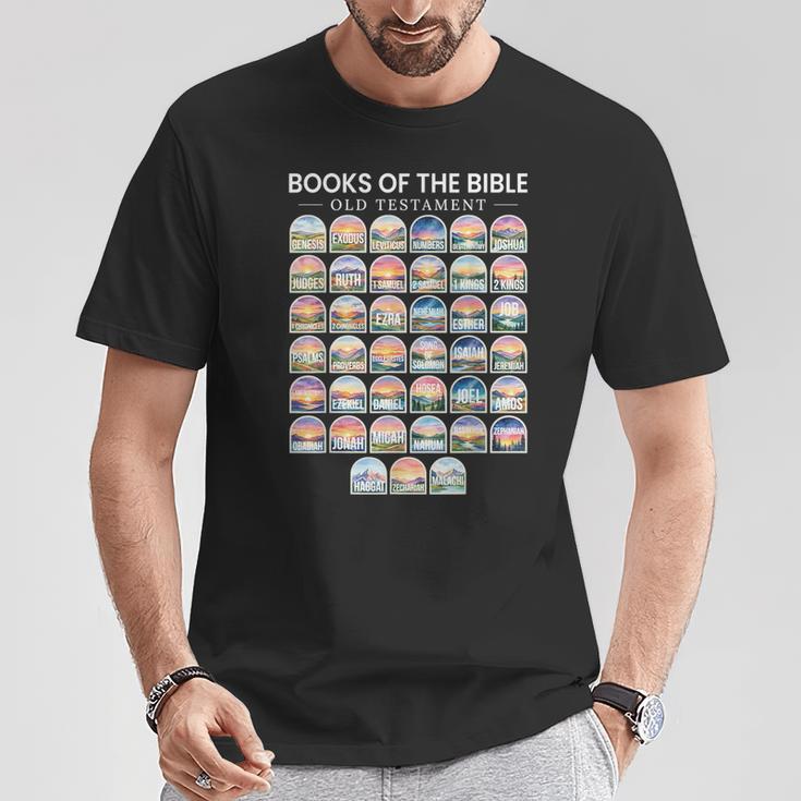 Books Of The Bible Old Testament Christian Bible Reader T-Shirt Unique Gifts Books Of The Bible Old Testament Christian Bible Reader T-Shirt Unique Gifts
