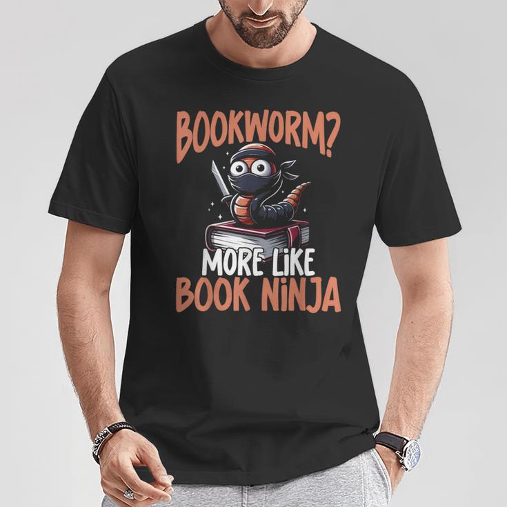 Bookworm For Book Lover Reading Librarian T-Shirt Unique Gifts