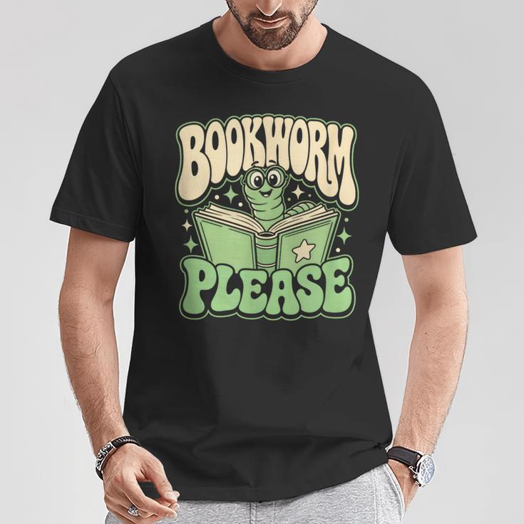 Bookworm Please Book Lover Reader T-Shirt Unique Gifts