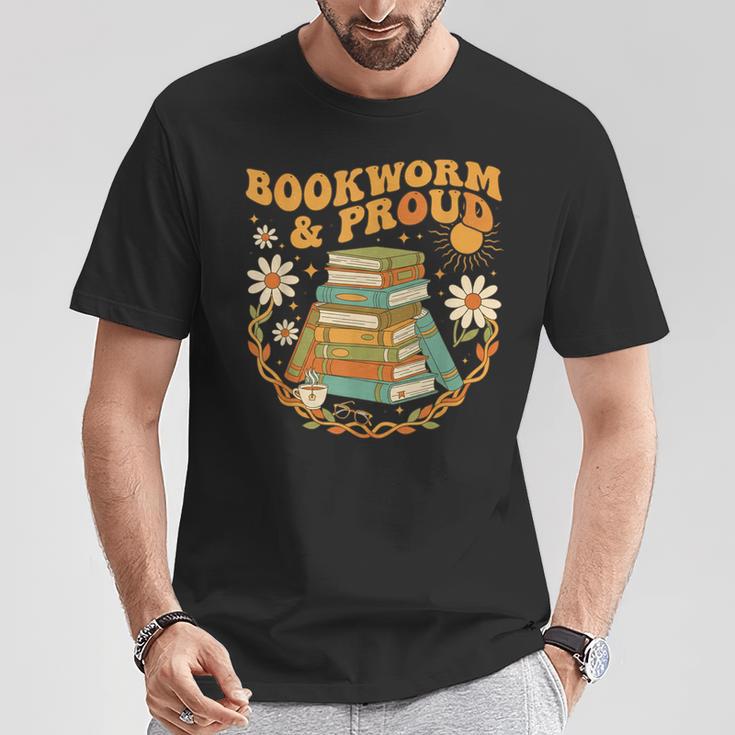 Bookworm And Proud Retro Reading Aesthetic Books Library T-Shirt Unique Gifts Bookworm And Proud Retro Reading Aesthetic Books Library T-Shirt Unique Gifts