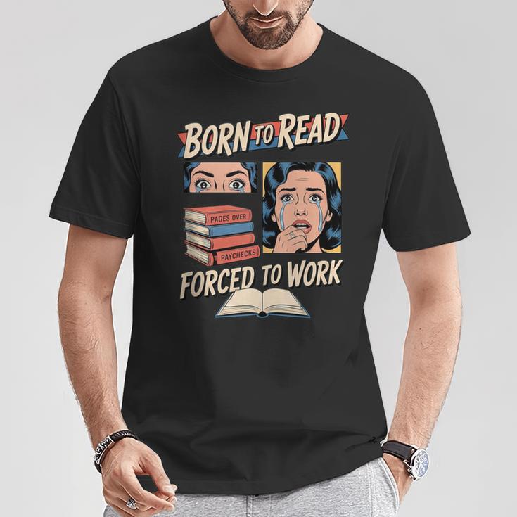 Born To Read For Book Lovers T-Shirt Unique Gifts