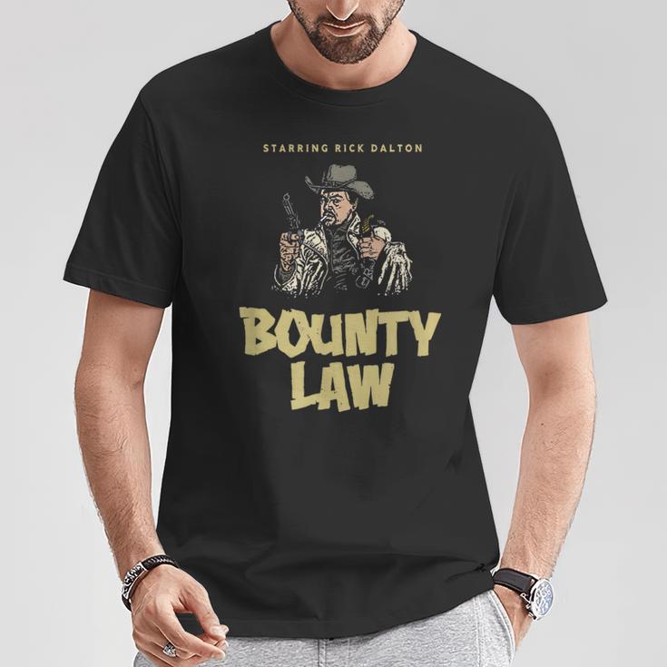 Bounty Law レトロ リック・ダルトン Tシャツ 面白い贈り物