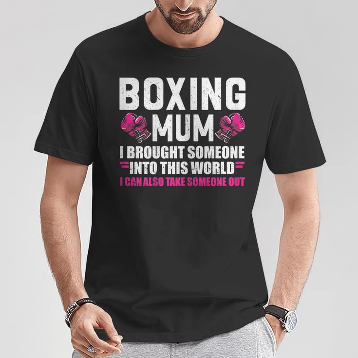 Boxeo Mum Boxeo Guantes Boxeo Boxeo Camiseta unisex Regalos divertidos