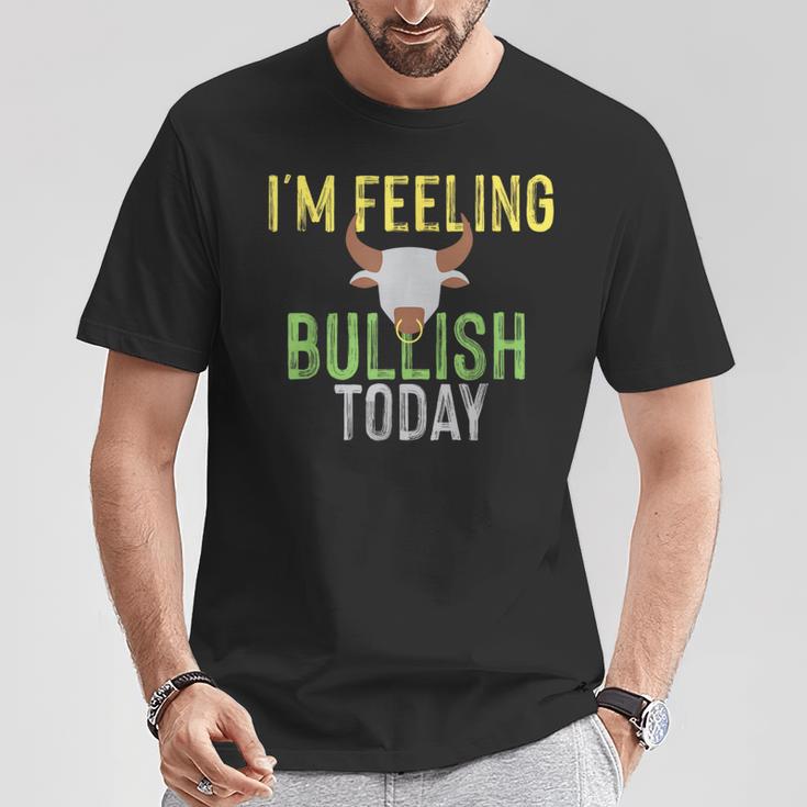Bull Market ストックトレーダー用 Tシャツ 面白い贈り物