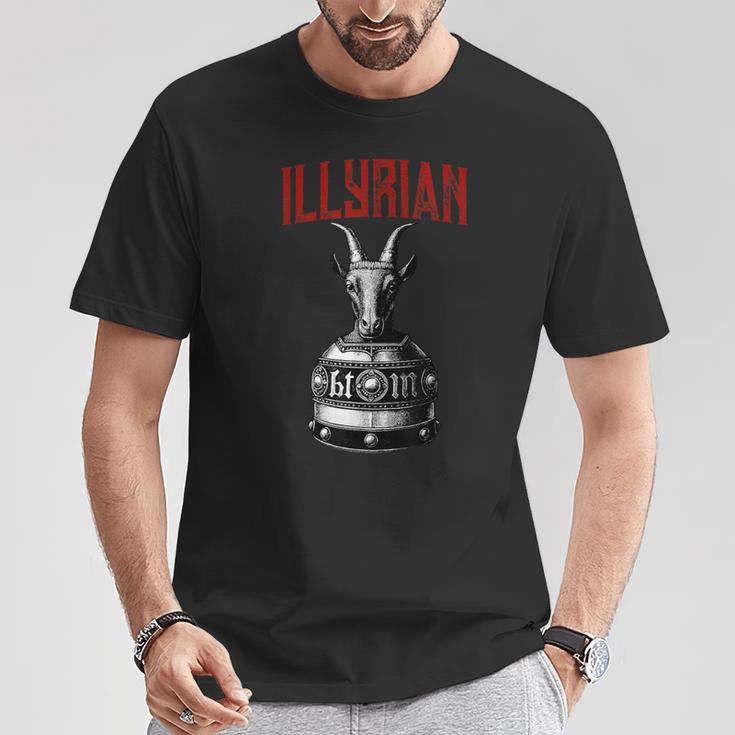 Casco De La Herencia Iliria Dekanderbeg Camiseta unisex Regalos divertidos