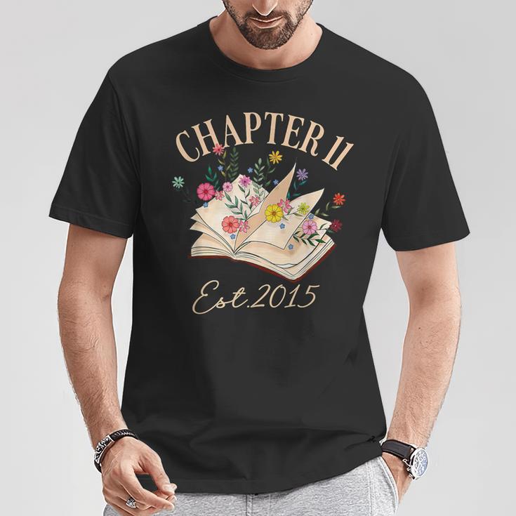 Chapter 11 Years Old For Book Lover 11th Birthday Bookworm T-Shirt Unique Gifts Chapter 11 Years Old For Book Lover 11th Birthday Bookworm T-Shirt Unique Gifts