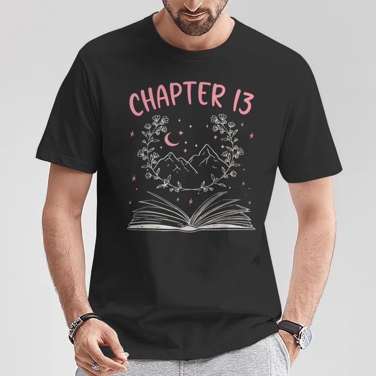 Chapter 13 Birthday Reading Book Lovers 13 Year Old T-Shirt Unique Gifts