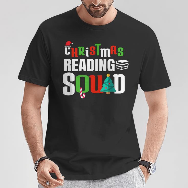 Christmas Reading Squad Xmas Book Lover Bookworm Literature T-Shirt Unique Gifts Christmas Reading Squad Xmas Book Lover Bookworm Literature T-Shirt Unique Gifts