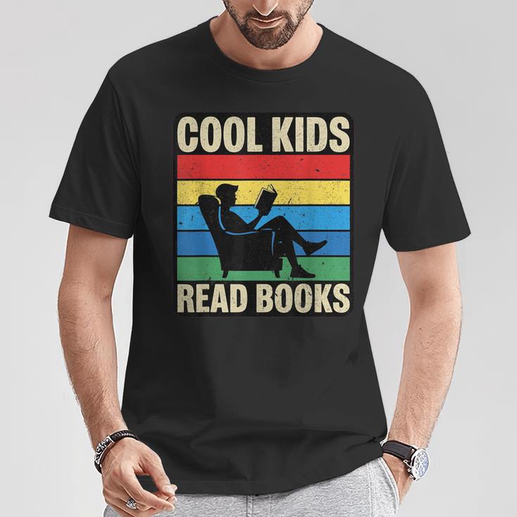 Cool Kids Read Books Retro Reading Vintage T-Shirt Unique Gifts Cool Kids Read Books Retro Reading Vintage T-Shirt Unique Gifts