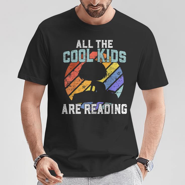 All The Cool Kids Are Reading For a Book Lovers T-Shirt Unique Gifts