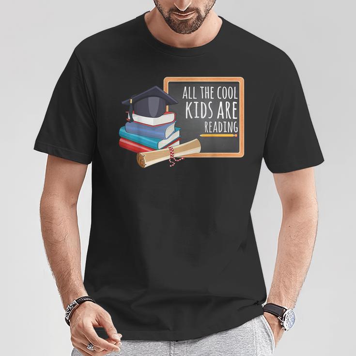 All The Cool Kids Are Reading Book Nerd School Graduation T-Shirt Unique Gifts All The Cool Kids Are Reading Book Nerd School Graduation T-Shirt Unique Gifts