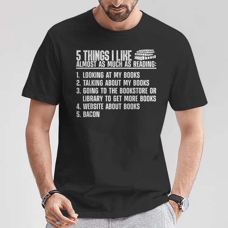 Cool Reading For Men Women Kids Bookworm Reading Book Lover T-Shirt Unique Gifts