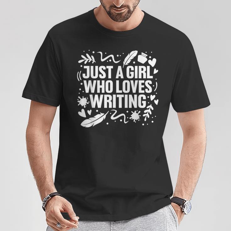 Cool Writing For Women Girls Book Writer Author Poetry T-Shirt Unique Gifts Cool Writing For Women Girls Book Writer Author Poetry T-Shirt Unique Gifts