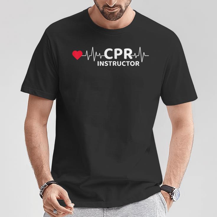 Cprインストラクター 応急処置 Emt Ems 救急救命士 Cprインストラクター Tシャツ 面白い贈り物